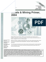 Metals and Mining Primer 2004 - CSFB