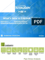 What Is New in Caesar II 2016
