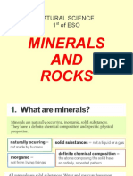 Biology & Geology. 1st of ESO. Minerals and Rocks.