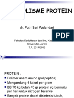 Biokimia Metabolisme Protein Dan Asam Amino