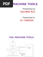 CNC Machine Tools: Salunke M.D