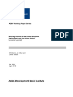 Housing Policies in The United Kingdom, Switzerland, and The United States: Lessons Learned