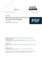 Ideal Men - Masculinity and Decline in Seventeenth-Century Spain