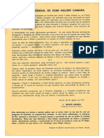 Declaração de Dom Helder Sobre a Rede Globo