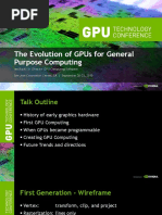 The Evolution of Gpus For General Purpose Computing