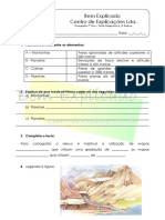  Teste Diagnóstico O Relevo 2