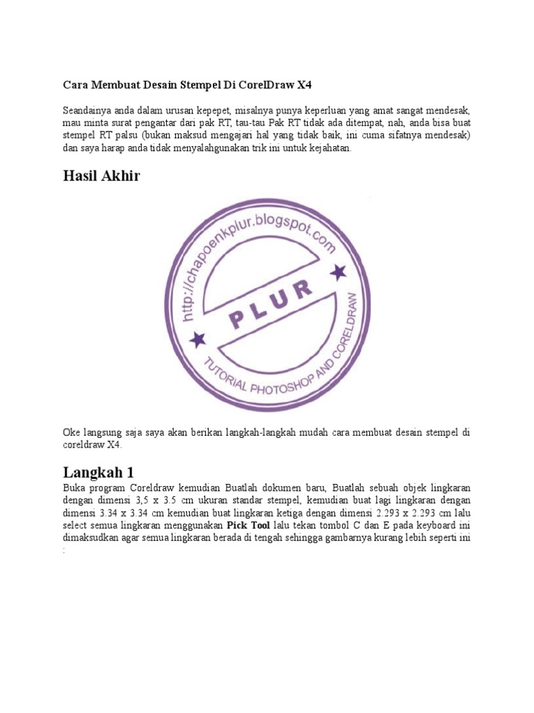 Cara Membuat Desain Stempel Di CorelDraw X4.docx