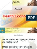 Chapter 9 - Health Economics