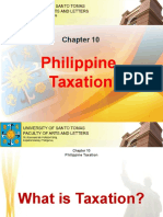 Chapter 10 - Philippine Taxation