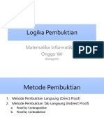 4,5 Logika Pembuktian (PPT) - Onggo Wiryawan