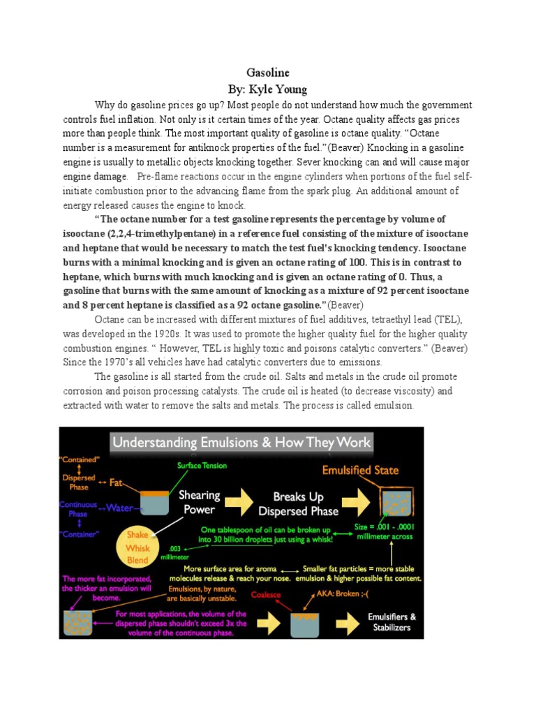 Gasoline | PDF