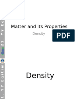 Matter and Its Properties: Density