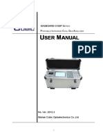 Gasboard 3100P User Manual