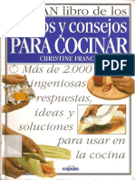 El Gran Libro de Los Trucos y Consejos para Cocinar PDF