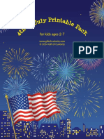 4th of July Printable Pack 2014 Gift of Curiosity