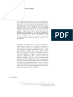 Alexis Emanuel Gros, Hacia Un Abordaje Diacrónico de La Ideología