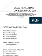 Proposal Penelitian Biomedik Kelompok 12b