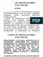 Instalaciones Electricas Introduccion 2016