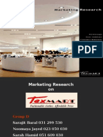 Texmart Research Presentation