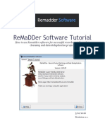 Remadder Tutorial