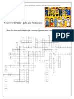 Jobs and Professions - Crossword