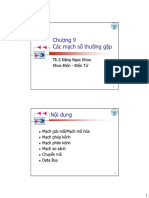 Bài giảng Các mạch số thường gặp PDF