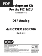 Development Kit For The PIC MCU - Exercise Book. DSP Analog DsPIC33FJ128GP706