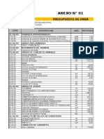 Plantilla de Metrados_construccion Almacen Muestras Testigo