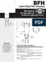 LS 459 Bag Filter Housing 0833