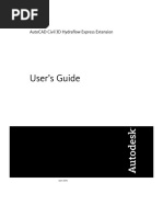 AutoCAD Civil 3D Hydraflow Express Extension. User S Guide