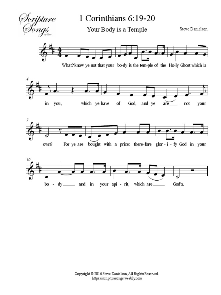 1 Corinthians 6 19 20 Pdf 