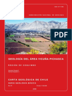 Geología Del Área Vicuña-Pichasca