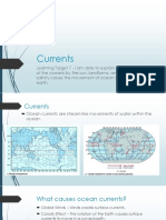 Notes - Currents