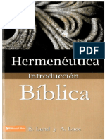 Hermeneutica-Introd - Bib.lund y Luce
