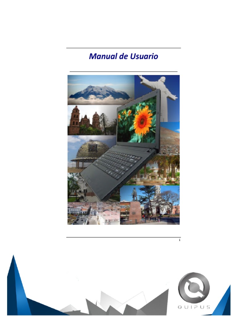 Manual de Usuario Computadora Quipus | PDF | Point and Click | Bienes ...