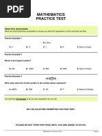 Maths Practice