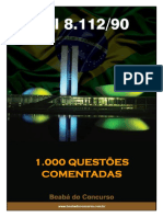 1001 Questões - Lei 8112