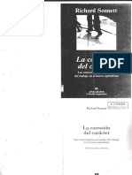 Sennett, Richard - La Corrosion Del Caracter, Las Consecuencias Personales Del Trabajo en El Nuevo Capitalismo PDF