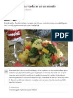 Cocina Verduras en Un Minuto PDF