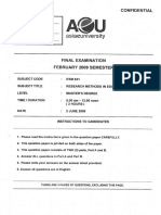022009 ESM641 - Research Methods in Education Set 1