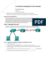 9.1.4.9 Lab - Subnetting Network Topologies - ILM