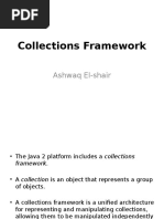 Collections Framework: Ashwaq El-Shair