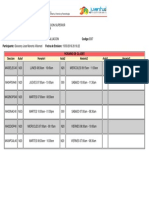 Horario Regulares