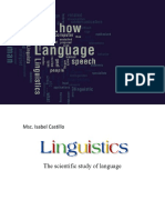 Linguistics: The Scientific Study of Language