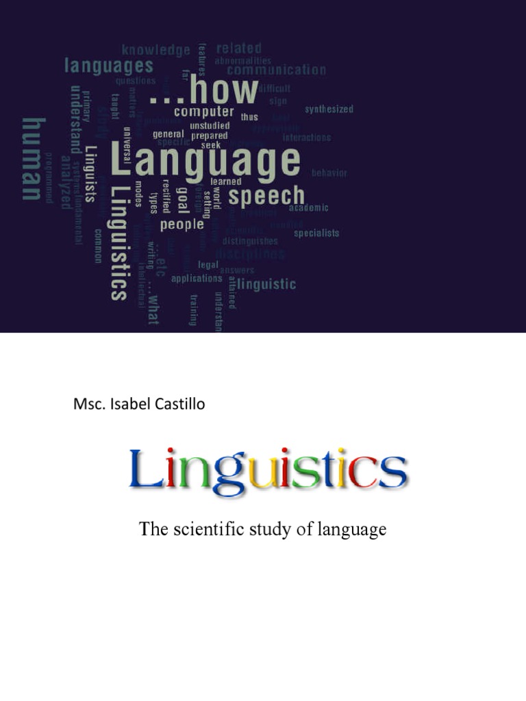 Linguistics: The scientific study of language | Phrase | Phoneme