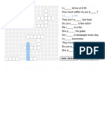 Crossword Verb Phrases PDF