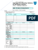 Informe Tecnico Pedagogico 2016