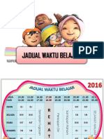 Jadual Waktu