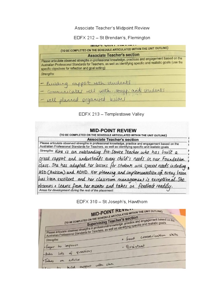 At Midpointreview Strengths | PDF