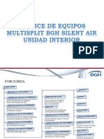 SERVICEDEEQUIPOSMULTISPLITBGHSILENTAIRunidadinterior PDF